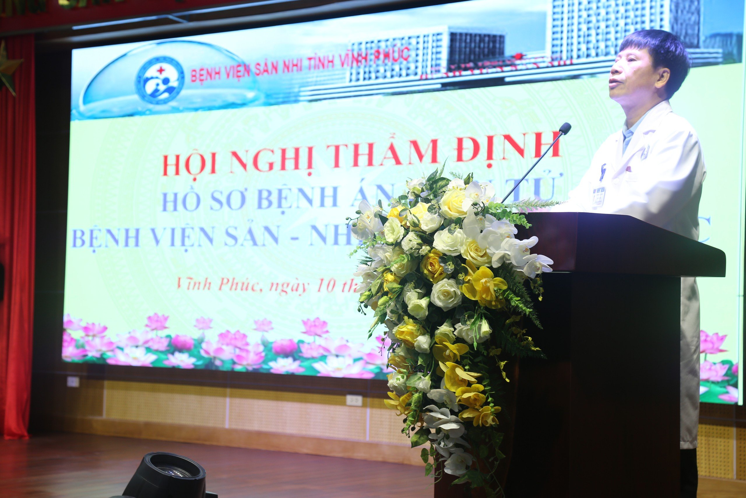 THẨM ĐỊNH BỆNH ÁN ĐIỆN TỬ TẠI BỆNH VIỆN SẢN NHI TỈNH VĨNH PHÚC - HƯỚNG TỚI BỆNH VIỆN THÔNG MINH KHÔNG GIẤY TỜ