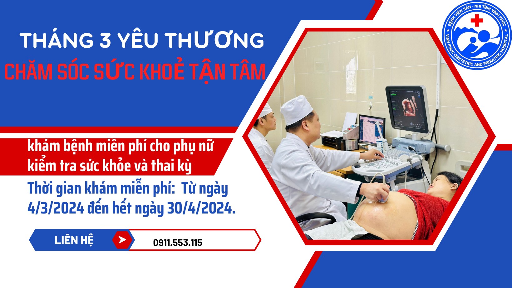 THÁNG 3 YÊU THƯƠNG -  CHĂM SÓC SỨC KHOẺ TẬN TÂM