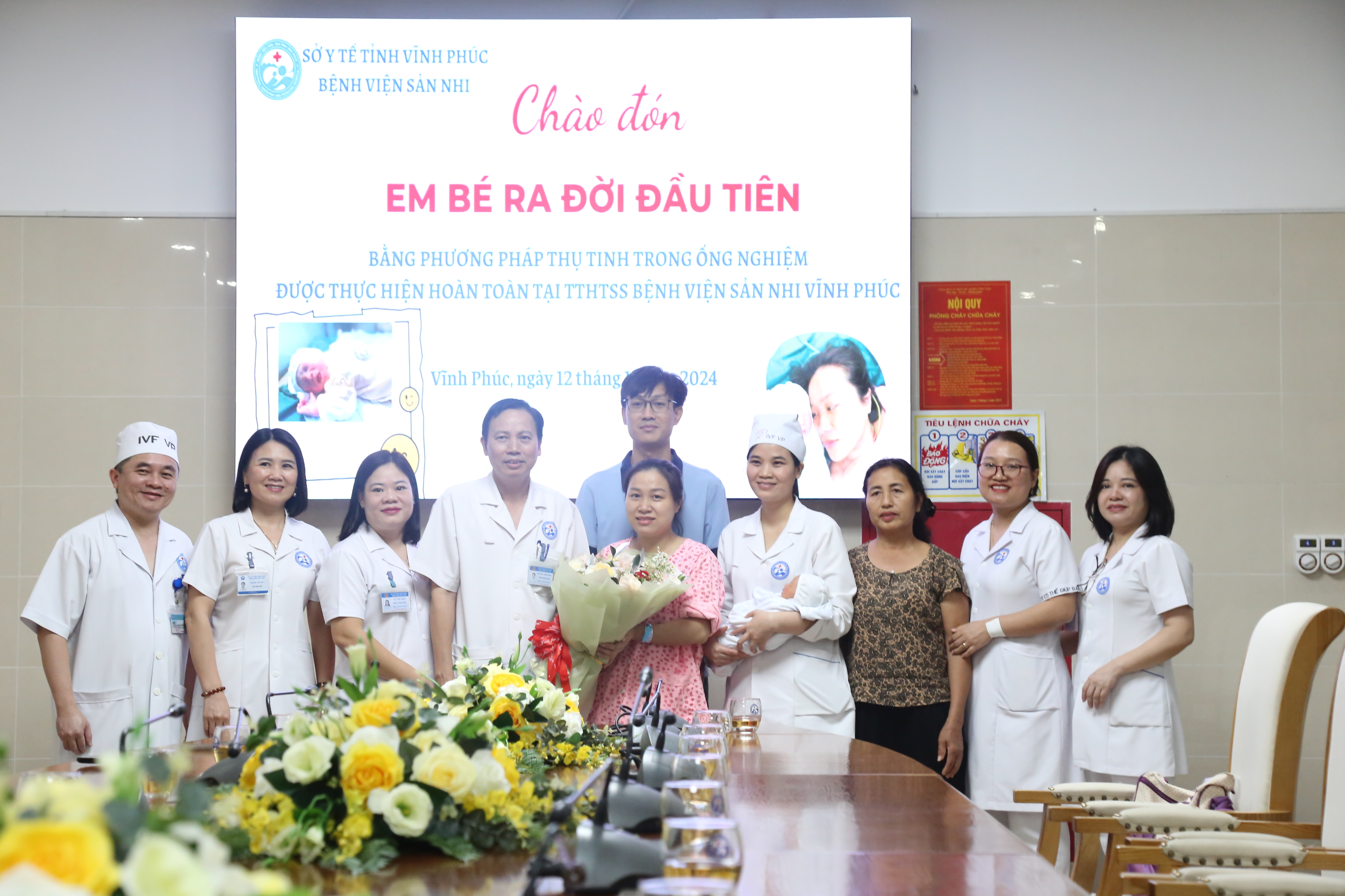 LỄ CHÚC MỪNG THIÊN THẦN NHỎ IVF ĐẦU TIÊN TẠI BỆNH VIỆN SẢN NHI TỈNH VĨNH PHÚC: HÀNH TRÌNH YÊU THƯƠNG CỦA GIA ĐÌNH CHỊ N.N.A