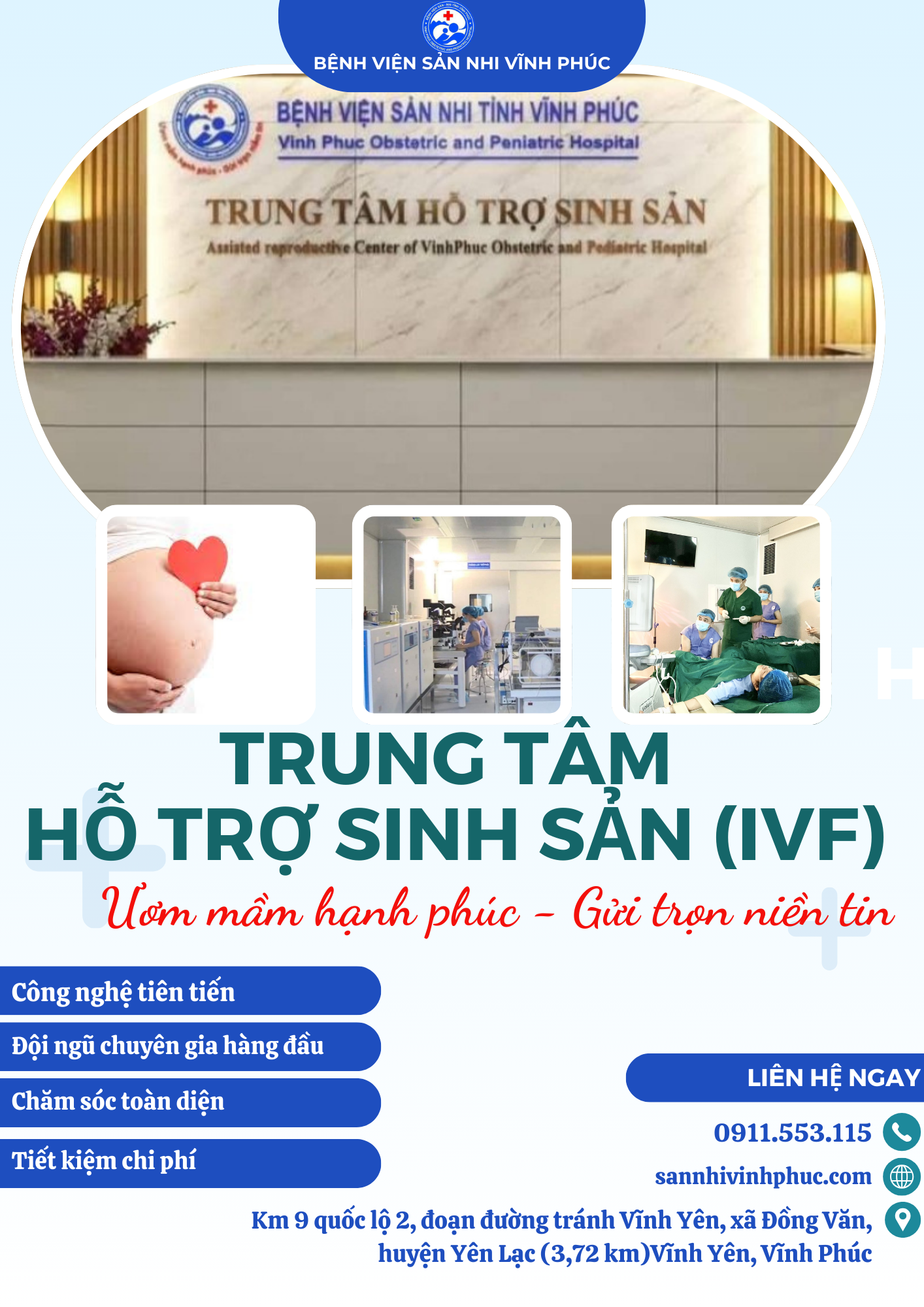 Khám vô sinh hiếm muộn