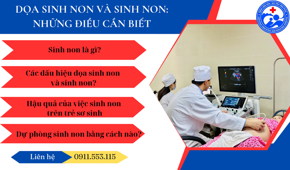 DỌA SINH NON VÀ SINH NON: NHỮNG ĐIỀU CẦN BIẾT