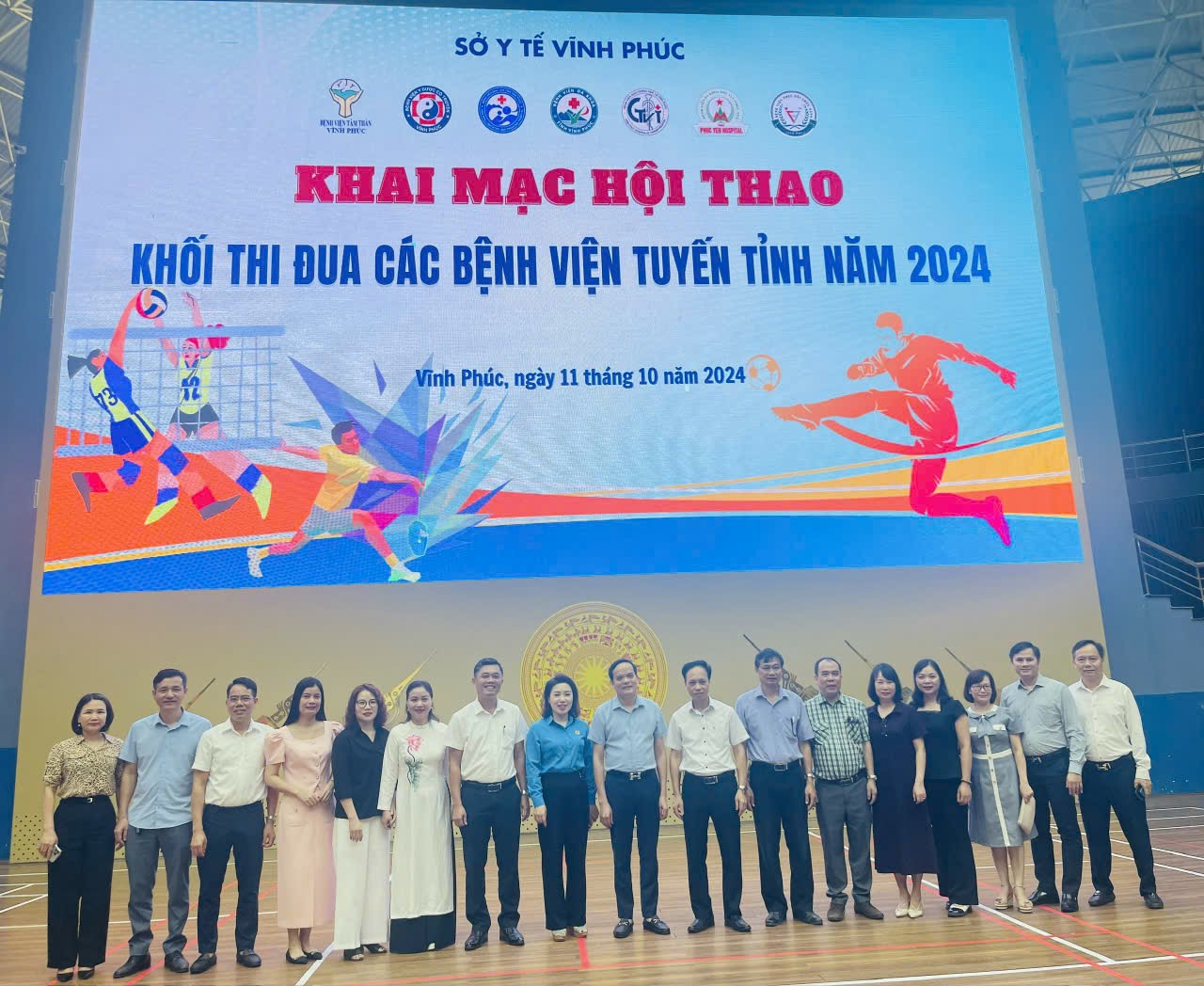 HỘI THAO KHỐI THI ĐUA CÁC BỆNH VIỆN TUYẾN TỈNH NĂM 2024