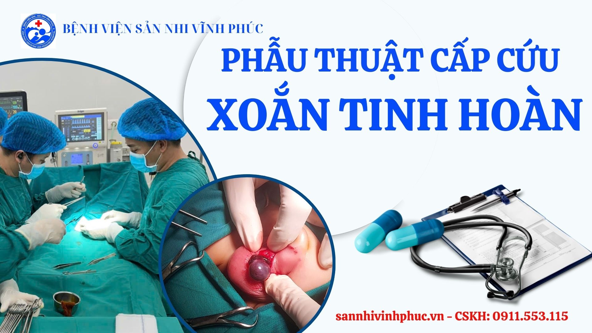 Xoắn tinh hoàn ở trẻ em: Cấp cứu ngoại khoa nguy hiểm.