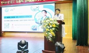 Tập huấn “kỹ năng chăm sóc khách hàng và ứng dụng công cụ aidet, sbar trong giao tiếp” cho nhân viên y tế bệnh viện