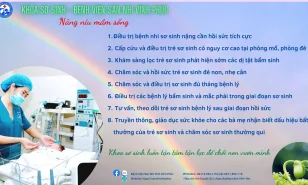NÂNG NIU MẦM SỐNG – Hành trình chăm sóc trẻ sinh non tại Khoa Sơ sinh – Bệnh viện Sản Nhi Vĩnh Phúc