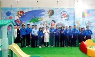Lễ khánh thành và bàn giao khu vui chơi dành cho thiếu nhi tại bệnh viện sản nhi tỉnh vĩnh phúc