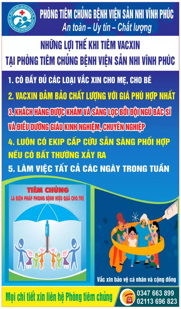 PHONG TIEM CHUNG BENH VIEN SAN NHI VINH PHUC XIN HAN HANH DUOC DONG HANH CUNG CAC ME CAC CON VA CAC GIA DINH TRONG CONG CUOC PHONG BENH HIEU QUA NHAT