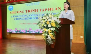 Bệnh viện sản nhi vĩnh phúc: chủ động ứng phó với diễn biến phức tạp của bệnh sởi và tổ chức tập huấn chuyên môn năm 2025