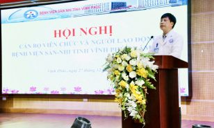 Hội nghị cán bộ công chức, viên chức, người lao động bệnh viện sản nhi tỉnh vĩnh phúc năm 2023
