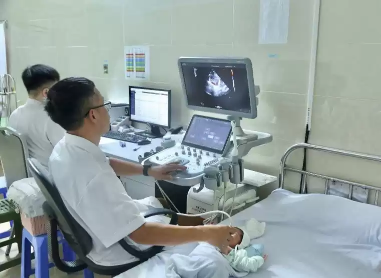 Siêu âm tim sàng lọc ở trẻ sơ sinh