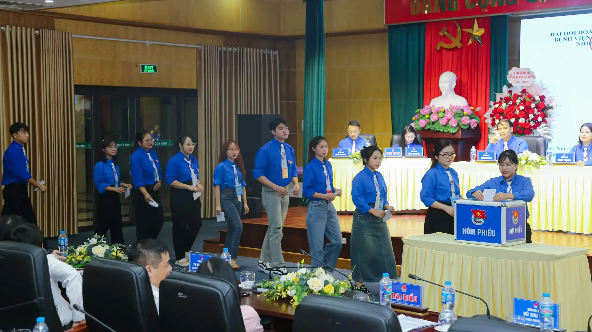 Bầu cử Ban chấp hành Đoàn thanh niên Cộng Sản Hồ Chí Minh Bệnh viện Sản Nhi Vĩnh Phúc nhiệm kỳ 2025-2030