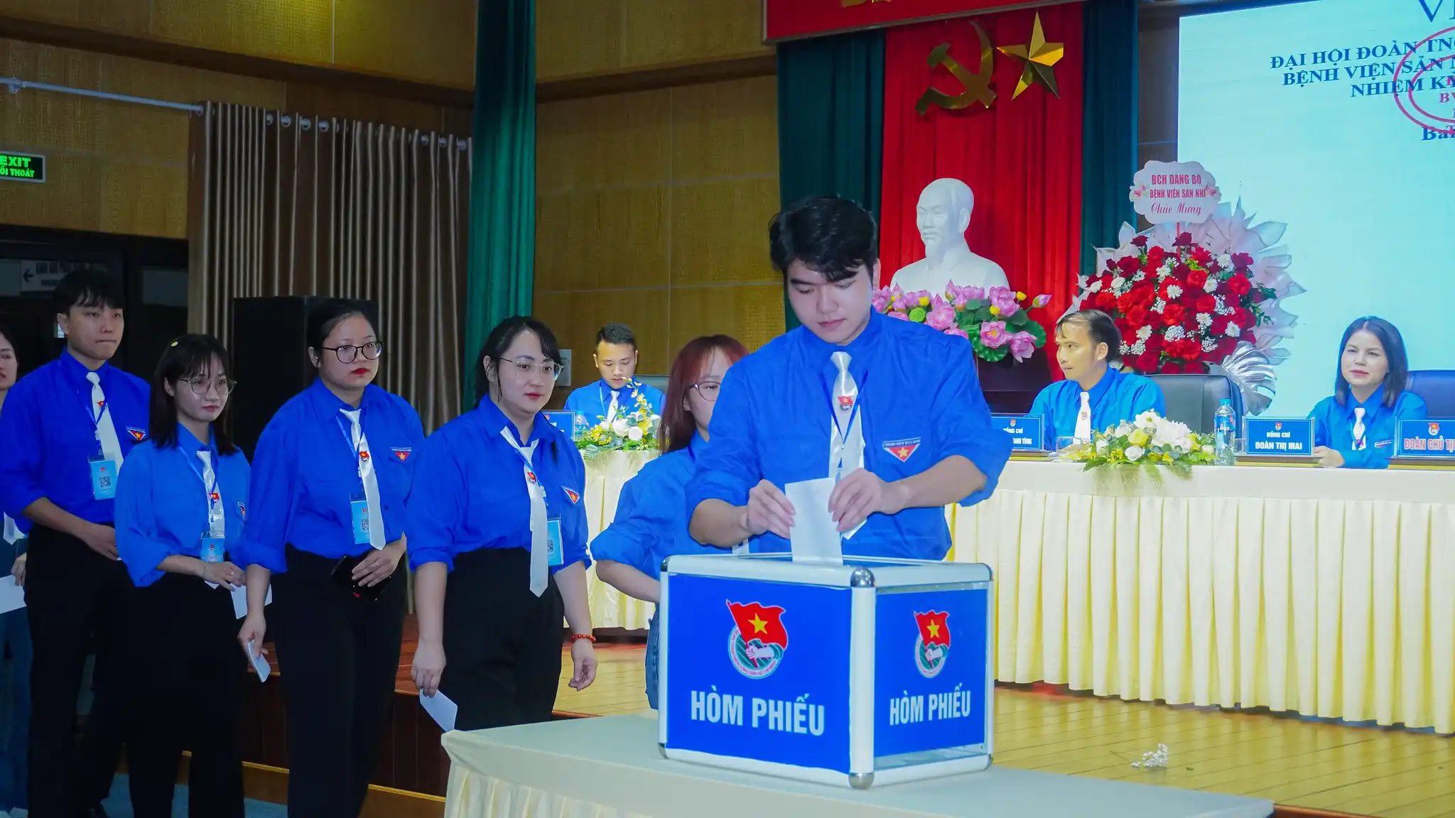 Bầu cử Ban chấp hành Đoàn thanh niên Cộng Sản Hồ Chí Minh Bệnh viện Sản Nhi Vĩnh Phúc nhiệm kỳ 2025-2030