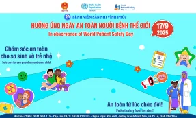 Hưởng ứng ngày an toàn người bệnh thế giới 17/9.