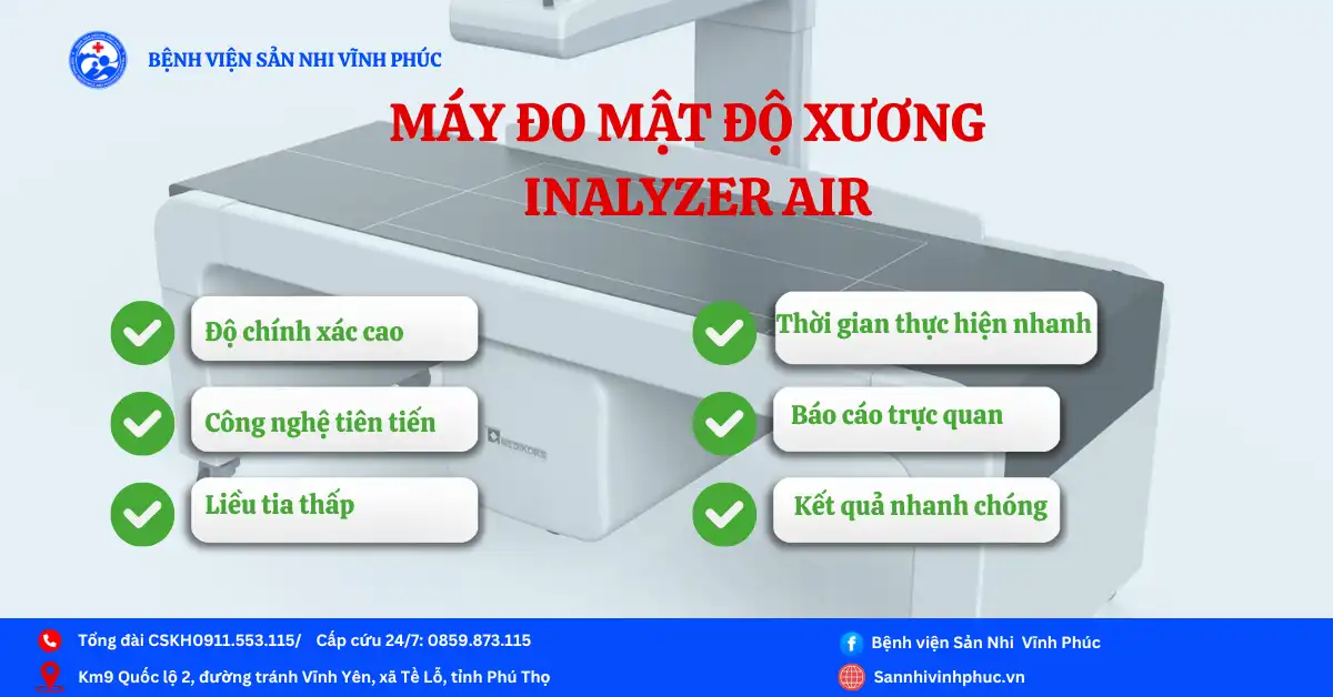 InAlyzer Air – Công nghệ đo loãng xương thế hệ mới, bảo vệ sức khỏe xương khớp 2 Ưu điểm máy đo mật độ xương inalyzer air