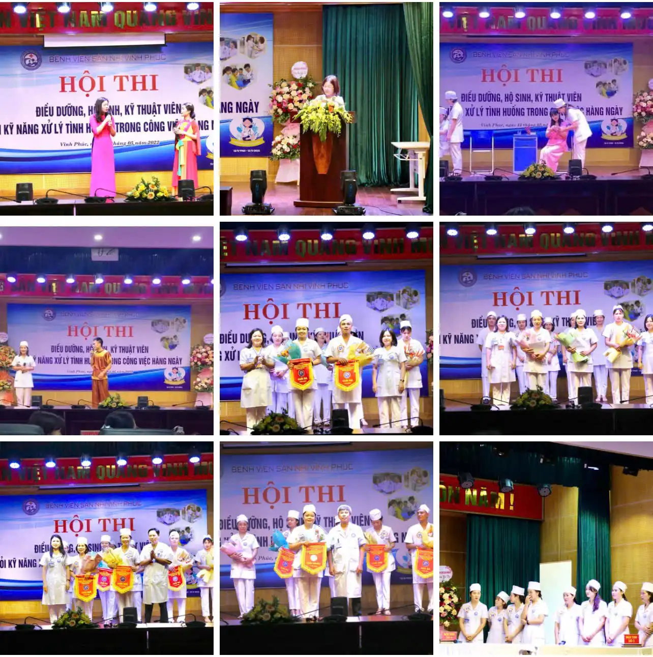 Tổ chức các Hội thi Điều dưỡng.