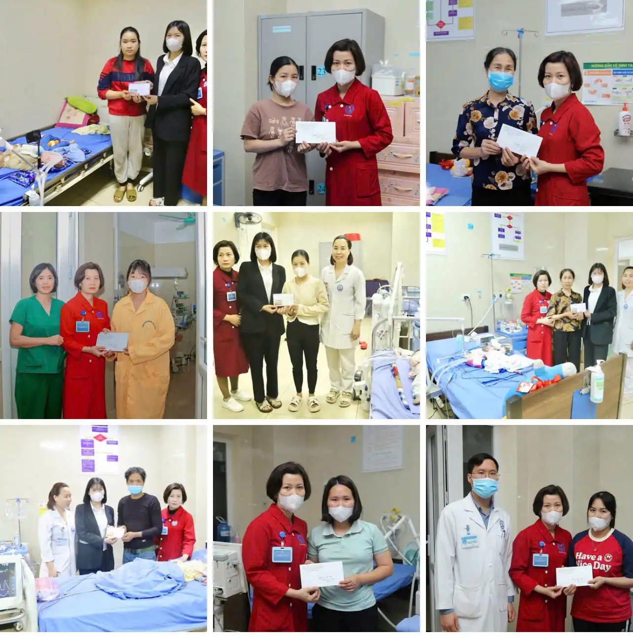 Hỗ trợ người bệnh có hoàn cảnh khó khăn.