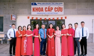 Khoa Cấp Cứu – Bệnh viện Sản Nhi Vĩnh Phúc