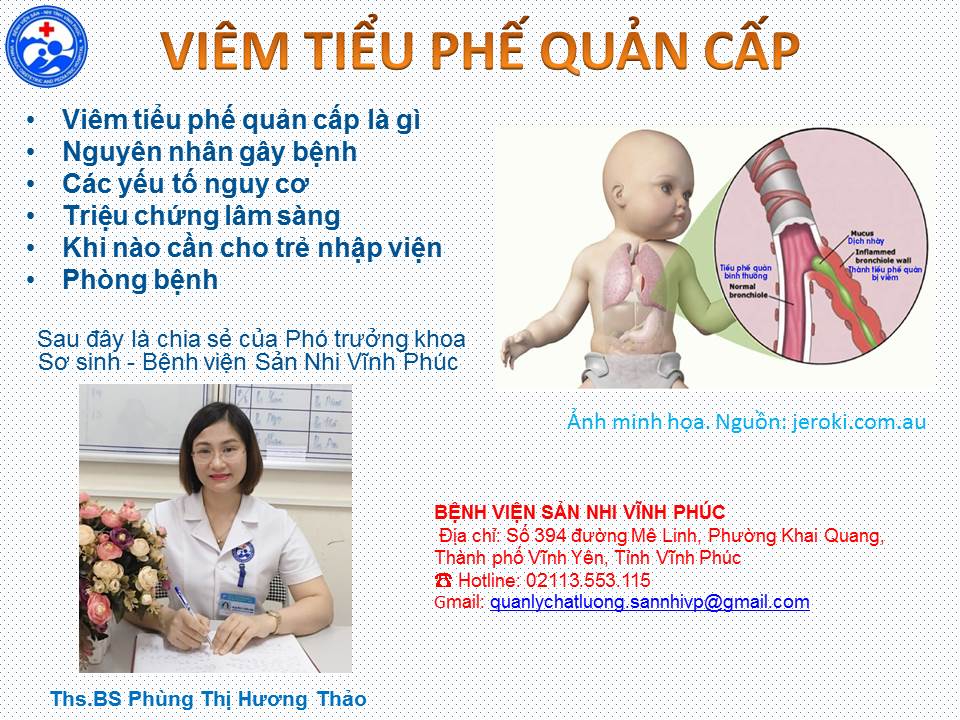 VIÊM TIỂU PHẾ QUẢN CẤP