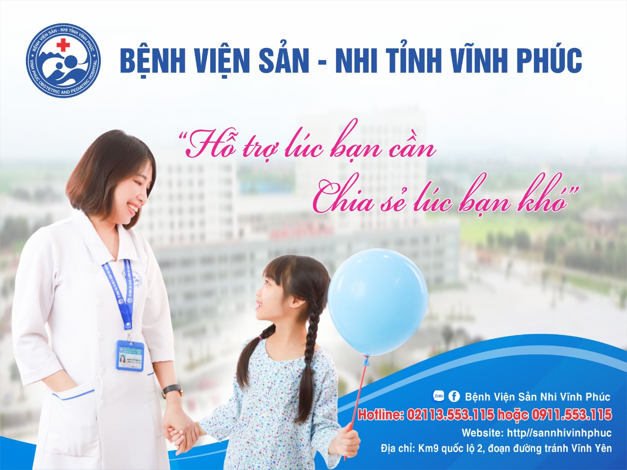 TỔ CÔNG TÁC XÃ HỘI BỆNH VIỆN SẢN NHI VĨNH PHÚC