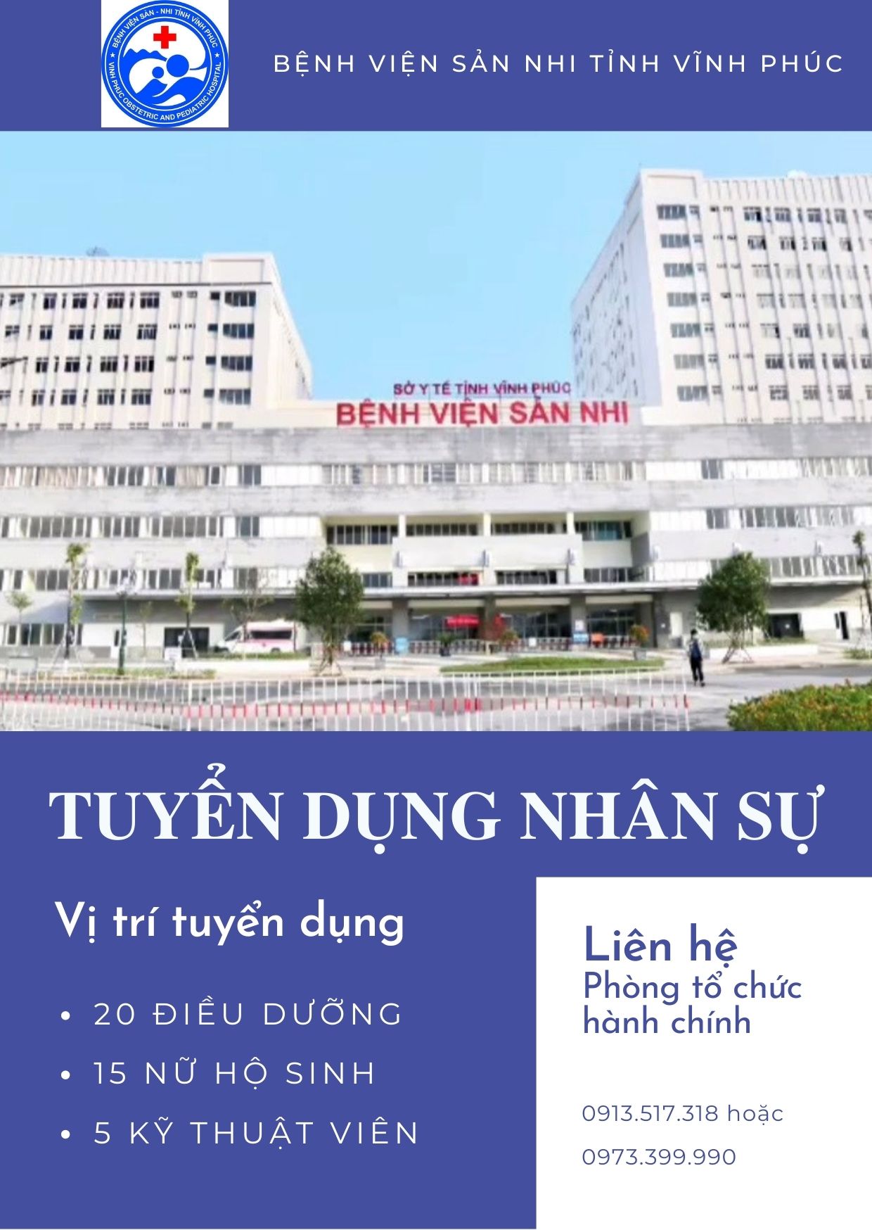 THÔNG BÁO TUYỂN DỤNG