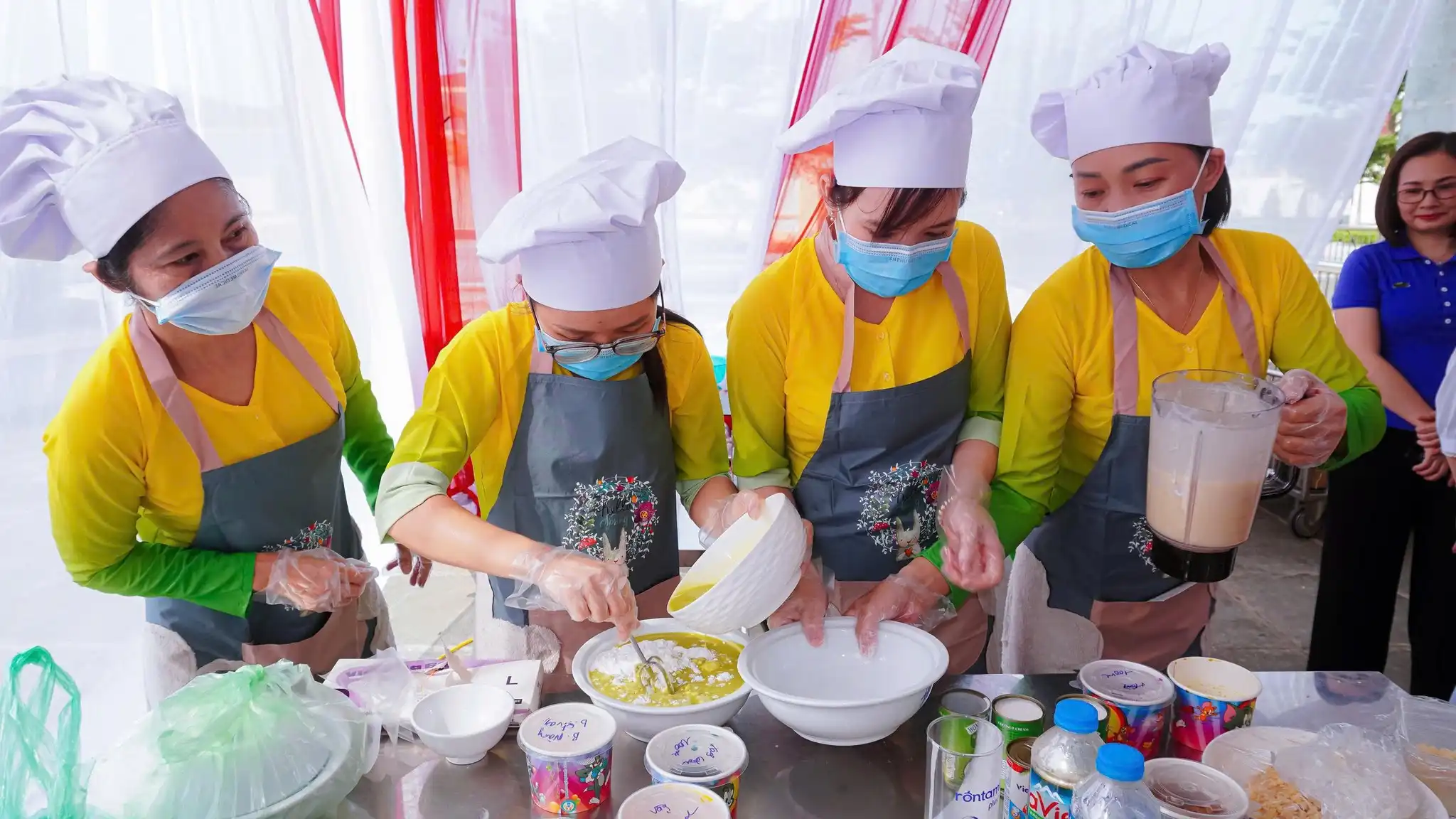 Hội thi 20/10 "Hương sắc và Hương vị yêu thương" Công đoàn Bệnh viện Sản Nhi Vĩnh Phúc 7 Đội thi Khối Ngoại Chuyên khoa