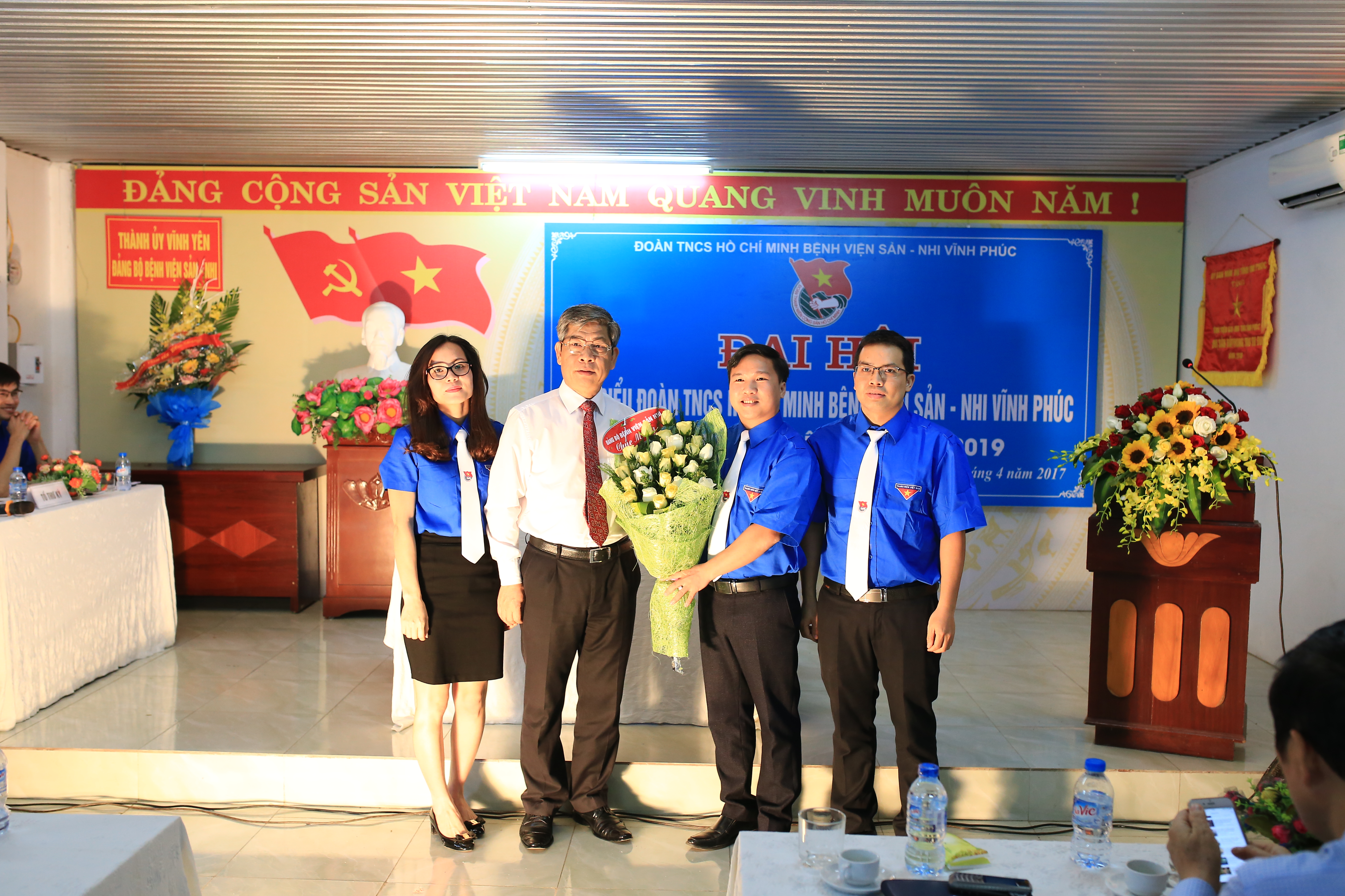 Tổ chức thành công Đại hội Đại biểu Đoàn TNCS Hồ Chí Minh Bệnh viện Sản – Nhi Vĩnh Phúc, lần thứ III, nhiệm kỳ 2017 – 2019