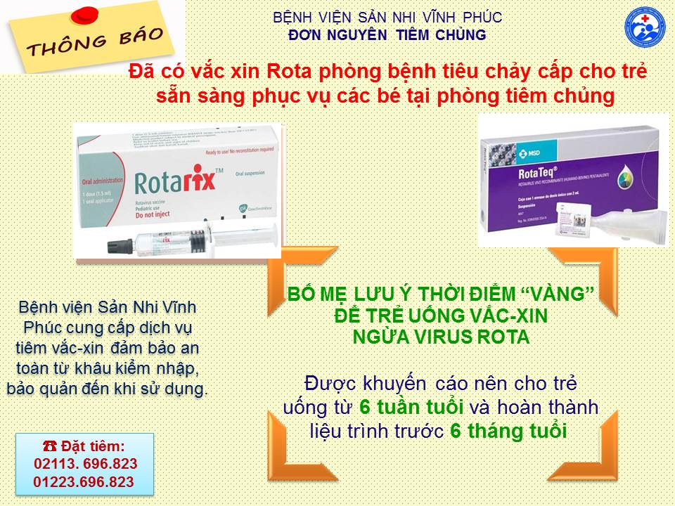 VẮC XIN ROTA LÀ GÌ? UỐNG KHI NÀO THÌ THÍCH HỢP NHẤT?