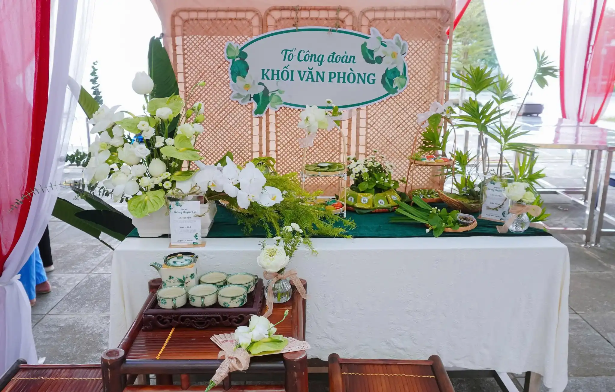 Hội thi 20/10 "Hương sắc và Hương vị yêu thương" Công đoàn Bệnh viện Sản Nhi Vĩnh Phúc 9 Tác phẩm Khối Văn Phòng.