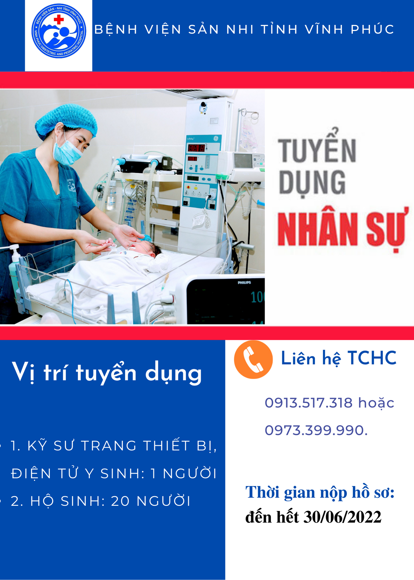 THÔNG BÁO TUYỂN DỤNG