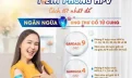 Tiêm vắc xin phòng ngừa HPV.