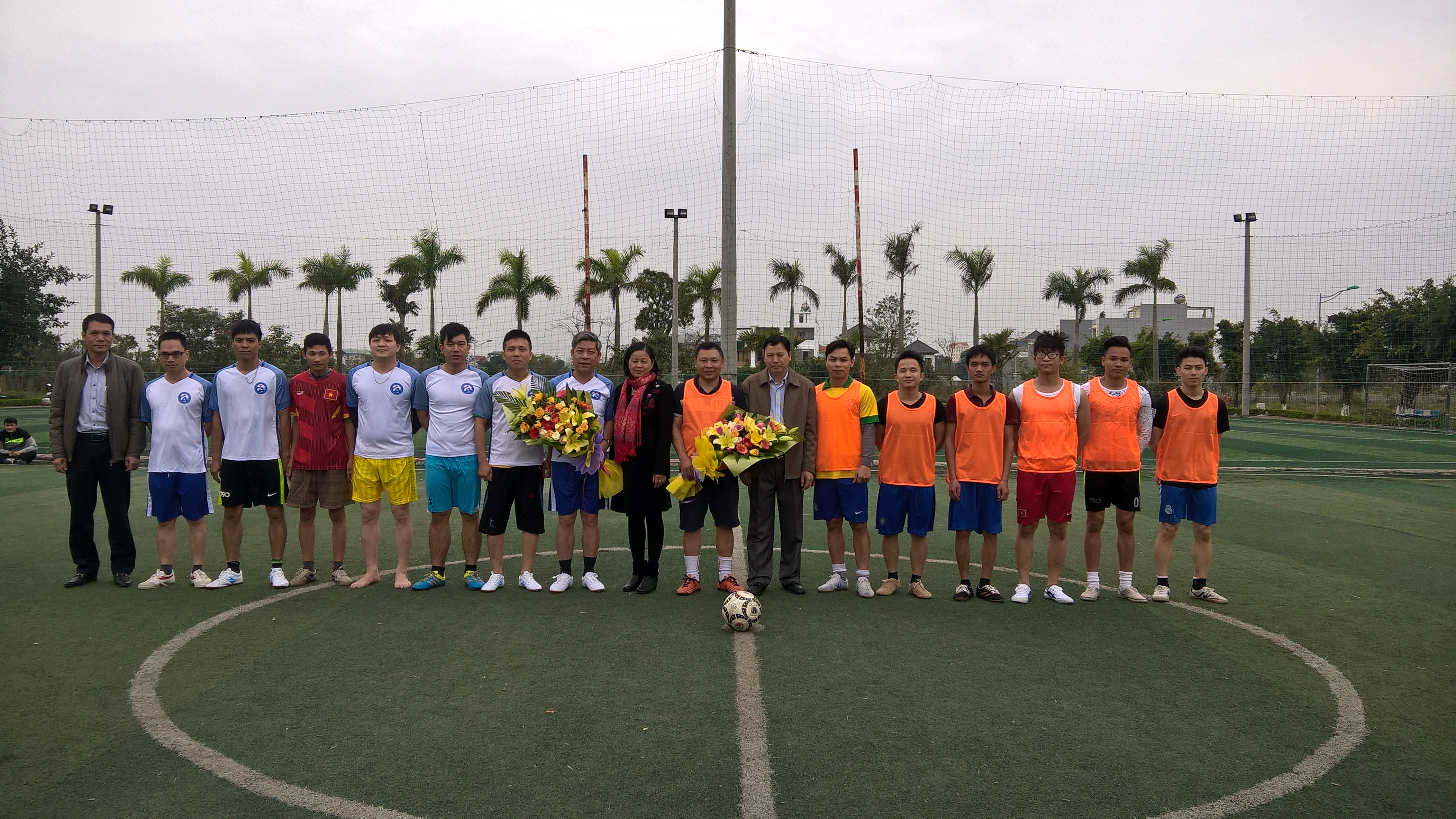 Khai mạc giải bóng đá nam, nữ bệnh viện Sản – Nhi chào mừng kỷ niệm 62 năm ngày Thầy thuốc Việt Nam 27/2