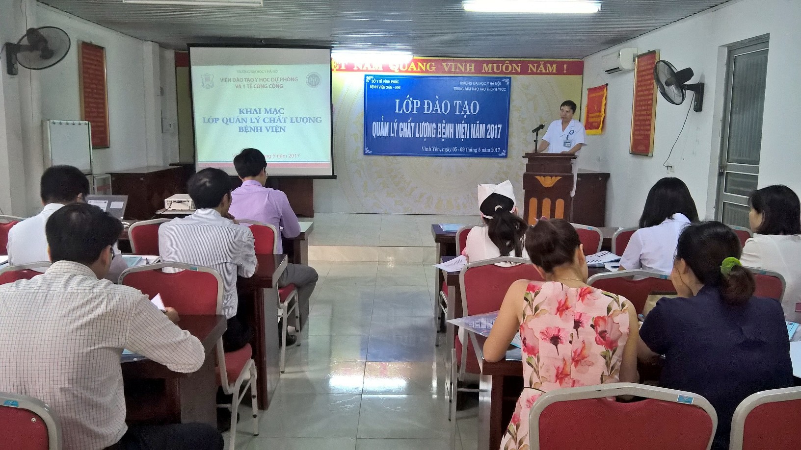 Bệnh viện Sản – Nhi khai mạc Lớp đào tạo Quản lý chất lượng bệnh viện năm 2017
