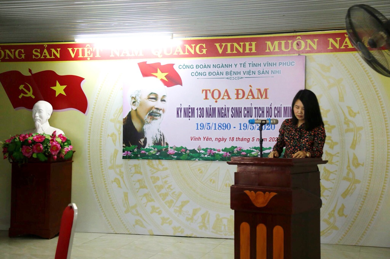 TỌA ĐÀM KỶ NIỆM 130 NĂM NGÀY SINH CHỦ TỊCH  HỒ CHÍ MINH 19/5/1890 – 19/5/2020