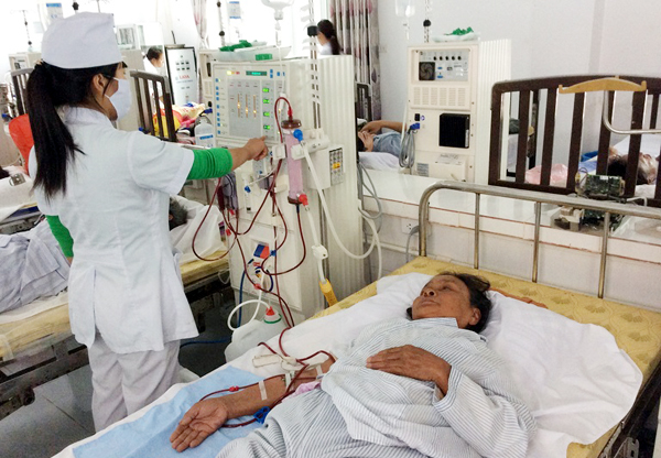 Tập huấn phòng chống bệnh tăng huyết áp tại xã Đại Đình, huyện Tam Đảo