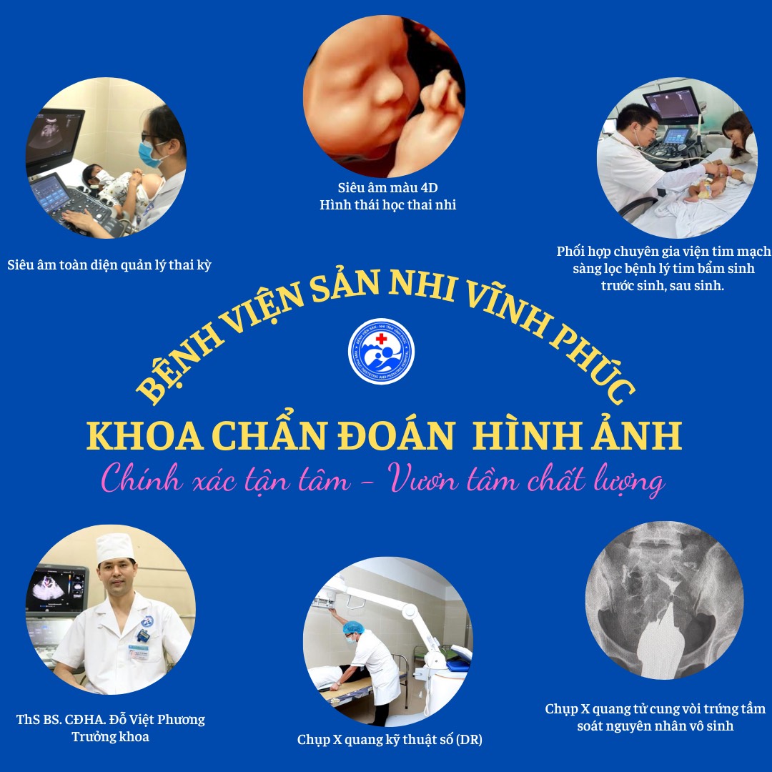 KHOA CHẨN ĐOÁN HÌNH ẢNH – Bệnh Viện Sản Nhi Vĩnh Phúc