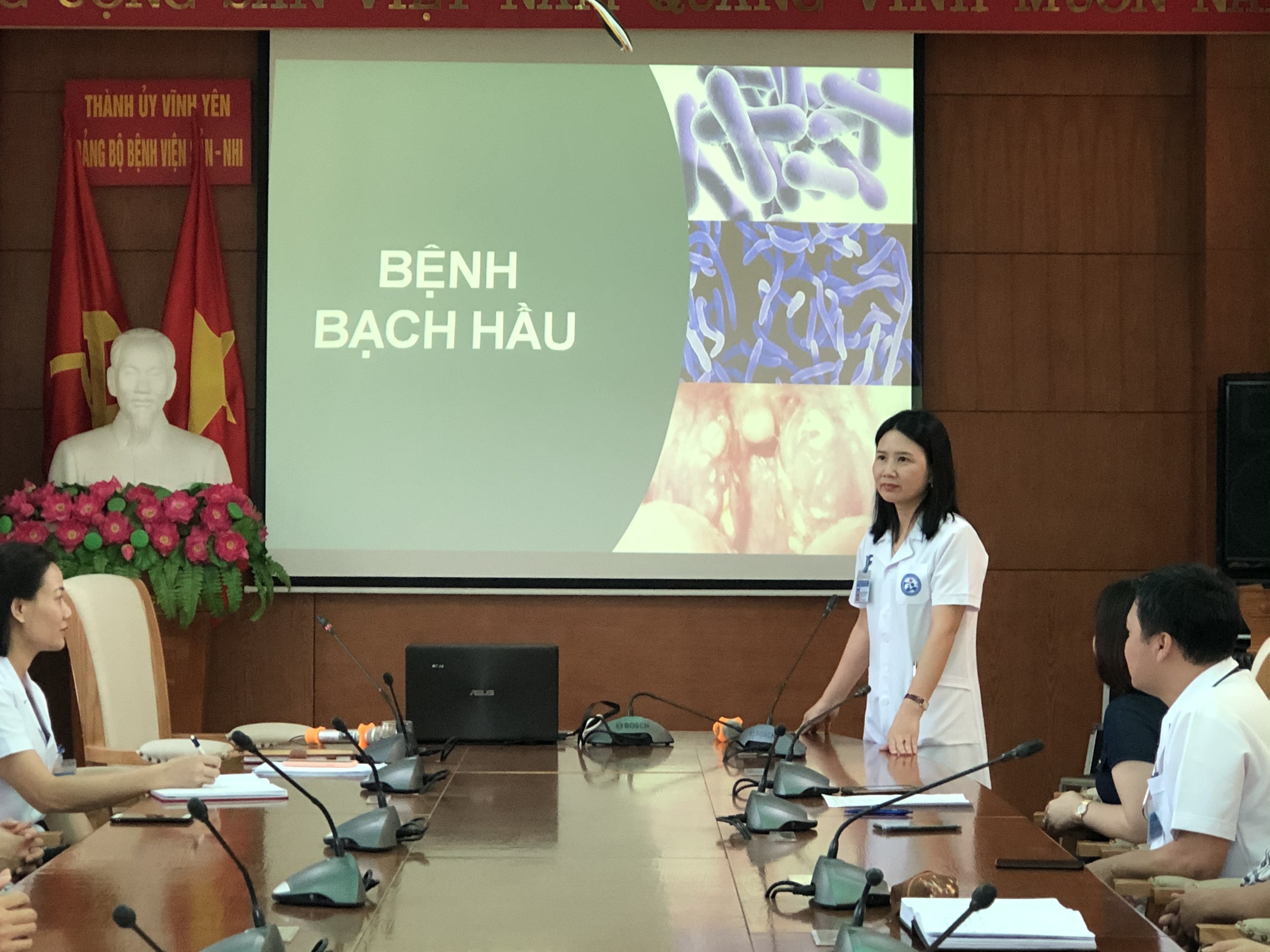 SINH HOẠT KHOA HỌC CHUYÊN ĐỀ: CẬP NHẬT KIẾN THỨC VỀ CÔNG TÁC PHÒNG CHỐNG BỆNH BẠCH HẦU, VẮC XIN PHÒNG BỆNH,  NGỘ ĐỘC CLOSTRIDIUM BOTULINUM