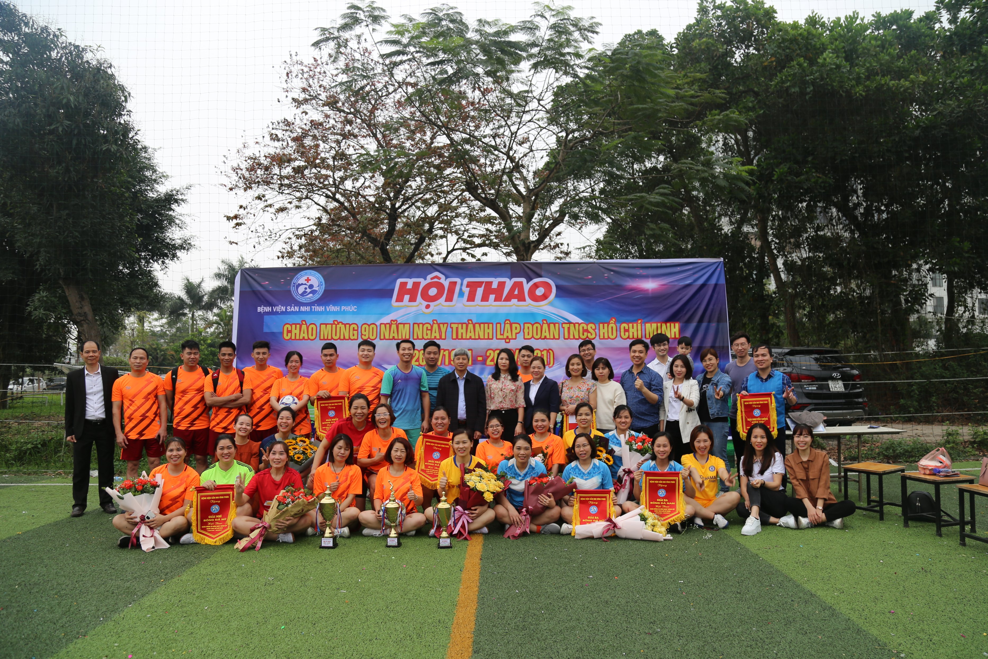 HỘI THAO CHÀO MỪNG 90 NĂM NGÀY THÀNH LẬP ĐOÀN TNCS HỒ CHÍ MINH