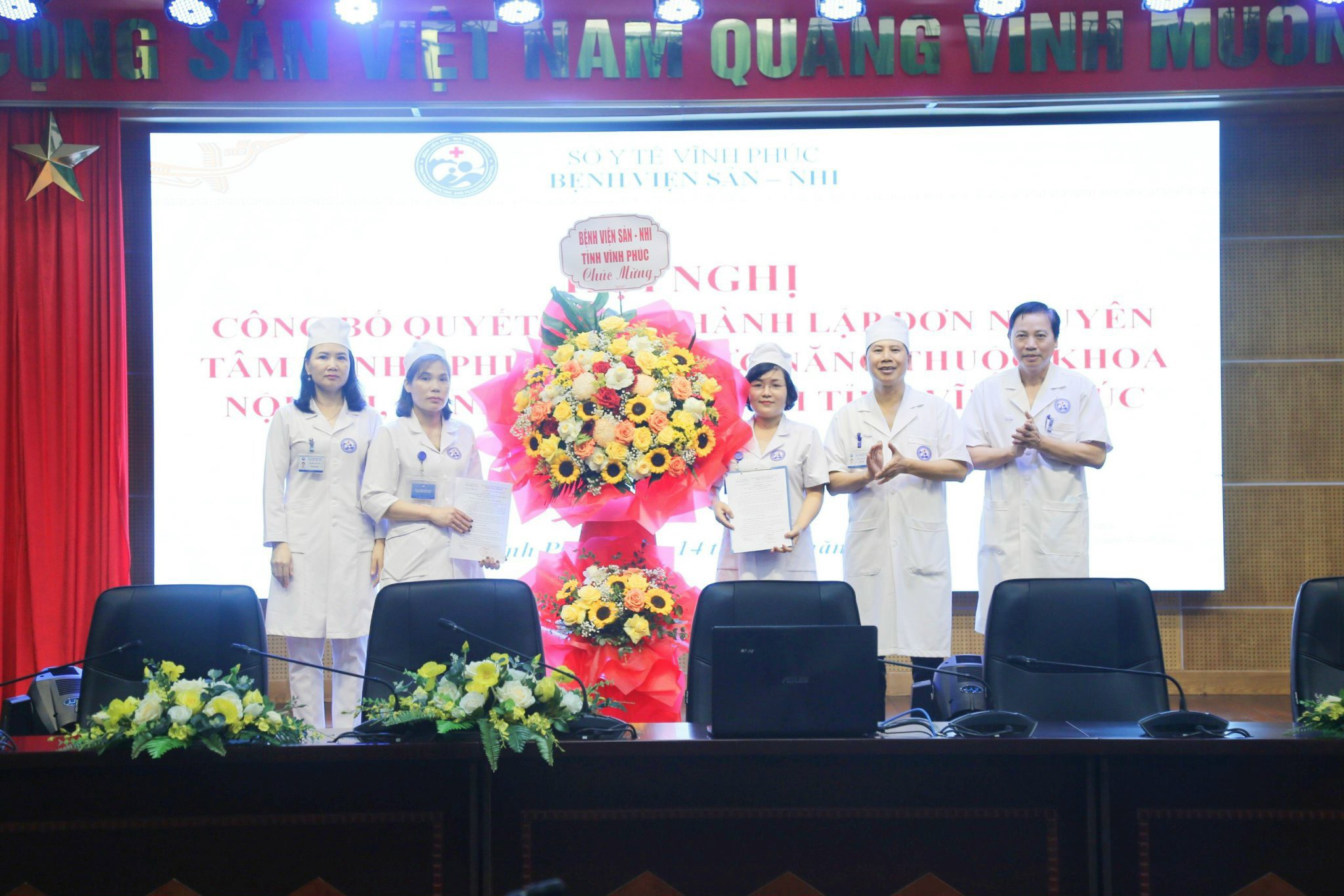 THÀNH LẬP ĐƠN NGUYÊN TÂM BỆNH – PHỤC HỒI CHỨC NĂNG BỆNH VIỆN SẢN NHI VĨNH PHÚC