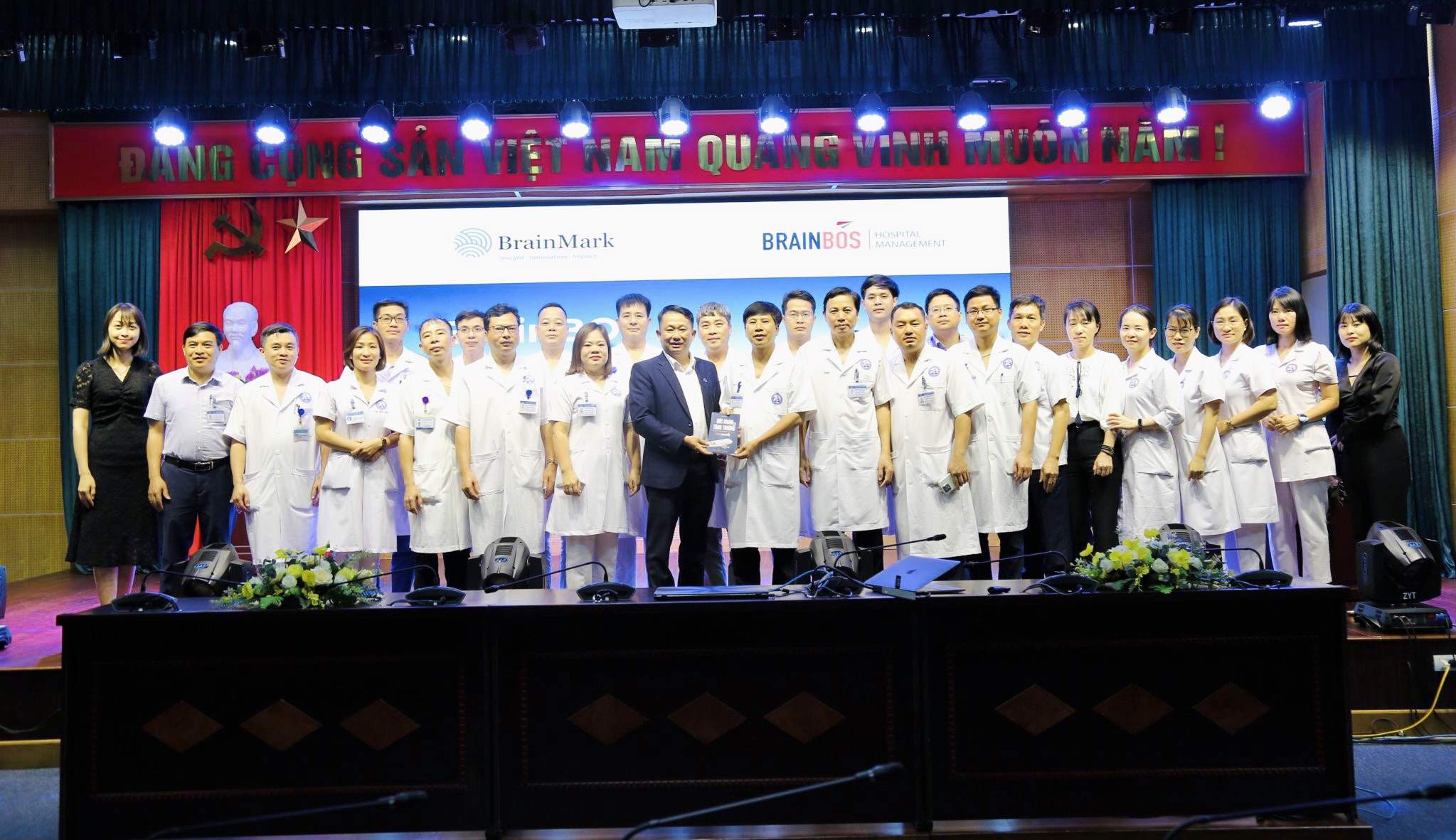 BỆNH VIỆN SẢN NHI TỈNH VĨNH PHÚC TỔ CHỨC CHƯƠNG TRÌNH HỘI THẢO GIẢI PHÁP QUẢN TRỊ BỆNH VIỆN HIỆU QUẢ THEO MÔ HÌNH BRAINBOS