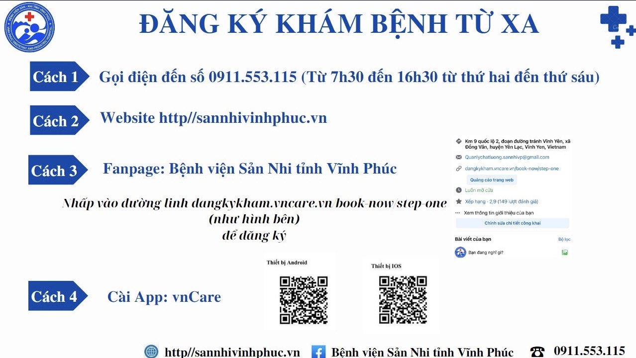 ĐĂNG KÝ KHÁM CHỮA BỆNH TỪ XA