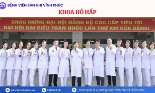 Khoa Hô Hấp – Bệnh viện Sản Nhi Vĩnh Phúc