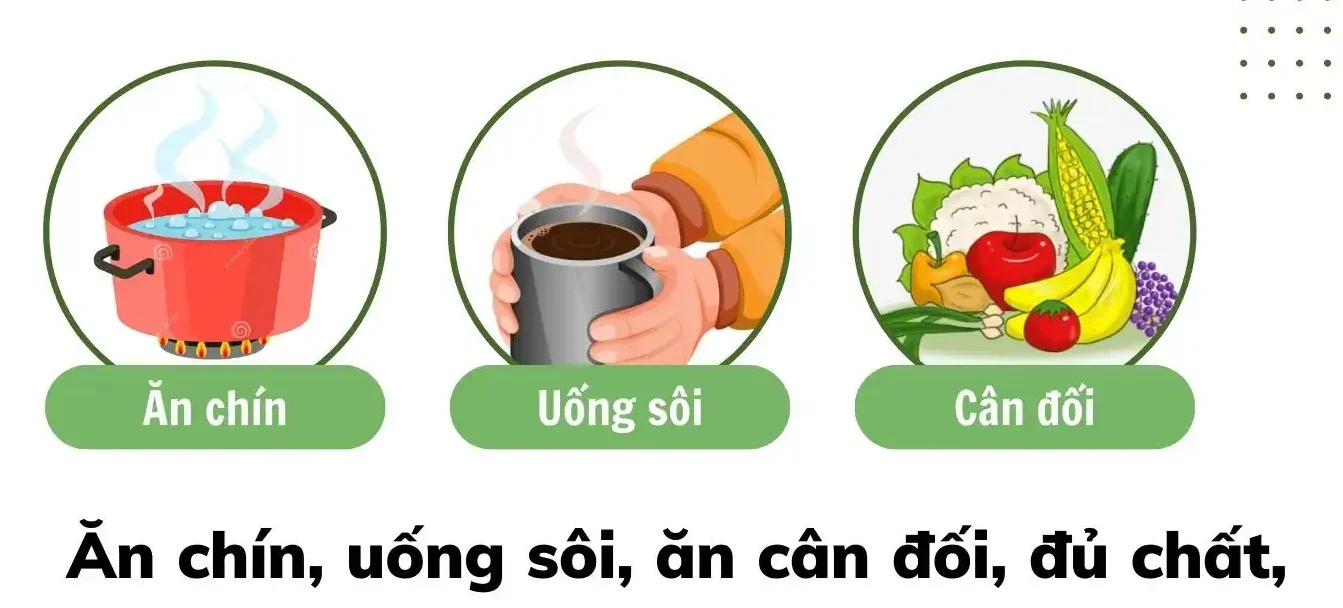 Bảo vệ trẻ khỏi bệnh Tay Chân Miệng: Hãy nhớ "3 Sạch" mỗi ngày 1 Ăn chín uống sôi