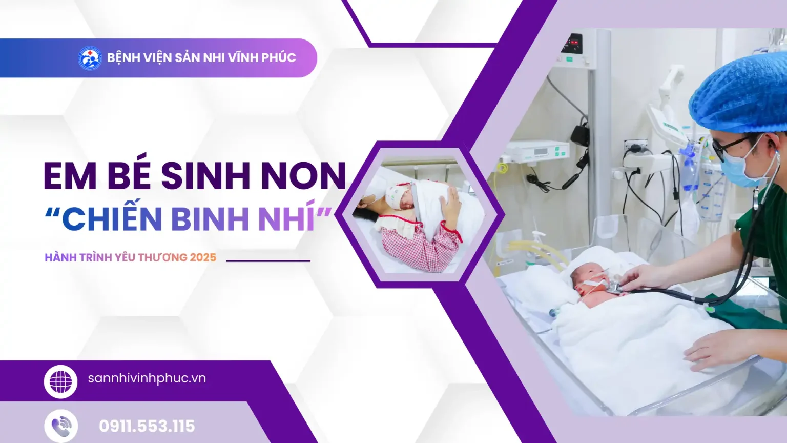 Mỗi trẻ Sinh non là một "Chiến binh nhỏ bé"