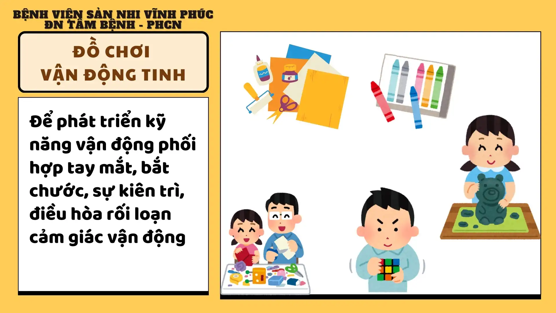 Chơi để học - Đồ chơi giúp trẻ tự kỷ phát triển toàn diện. 5 Đồ chơi vận động tinh