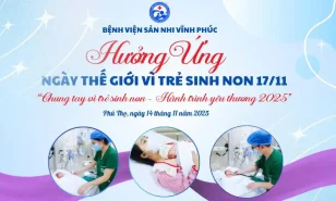 Hưởng ứng ngày thế giới vì trẻ sinh non 17/11/2025