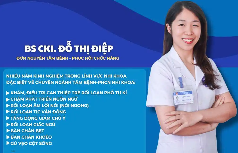 BSCKI. Đỗ Thị Điệp - Đơn nguyên tâm bệnh phục hồi chức năng