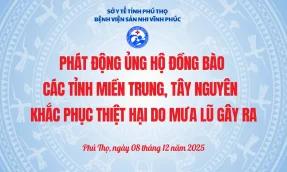 Phát động ủng hộ đồng bào khắc phục hậu quả mưa lũ