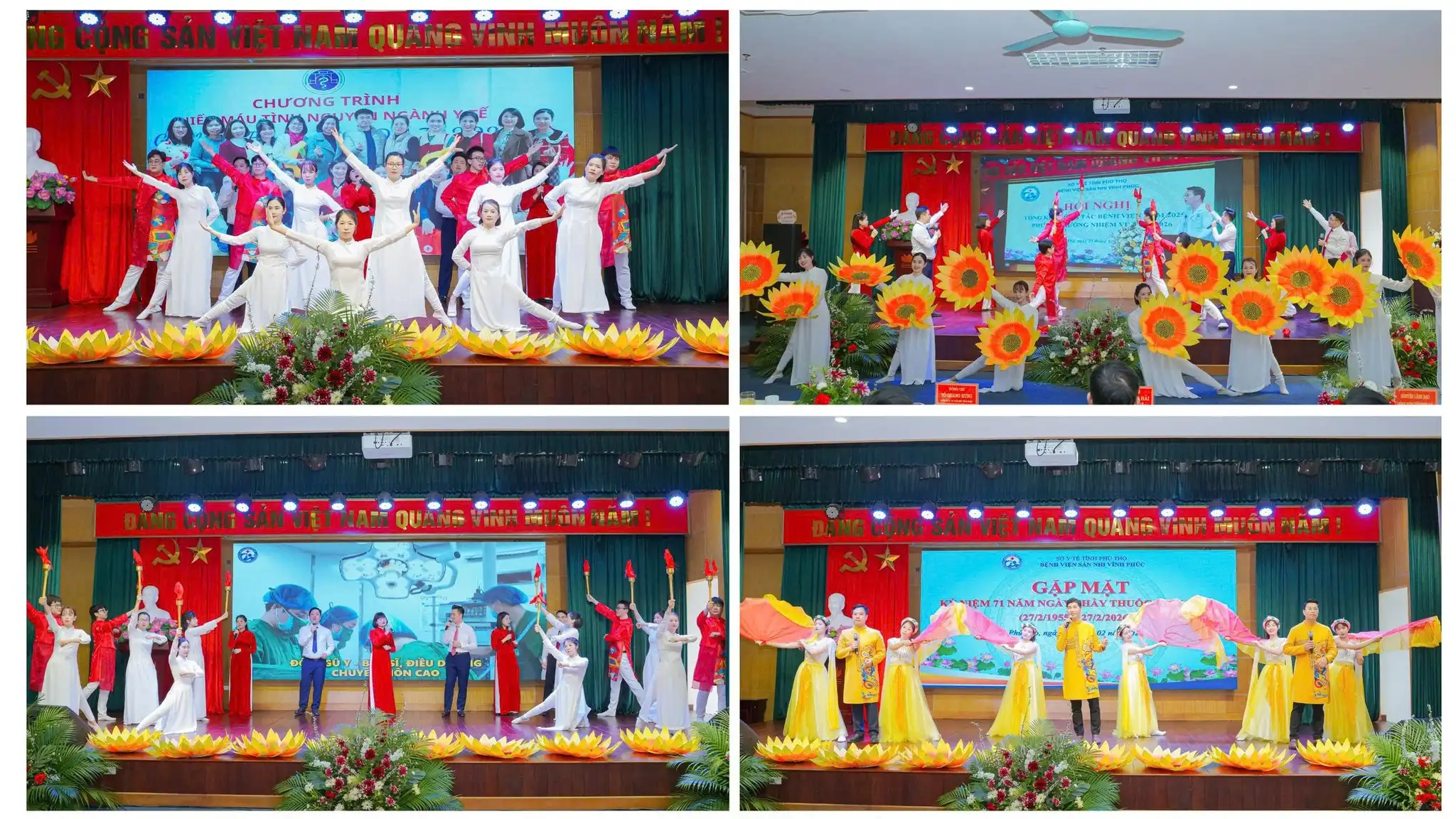 Bệnh viện Sản Nhi Vĩnh Phúc long trọng tổ chức gặp mặt kỷ niệm 71 năm Ngày Thầy thuốc Việt Nam (27/2/1955 – 27/2/2026) 11 Chuong trinh van nghe