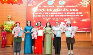 Bệnh viện Sản Nhi Vĩnh Phúc đạt Giải Nhì Hội thi nấu ăn chào mừng Ngày Quốc tế Phụ nữ 8/3