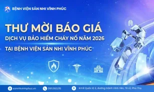 Thư mời báo giá cung cấp dịch vụ bảo hiểm cháy nổ đối với công trình, máy móc, thiết bị của Bệnh viện năm 2026.
